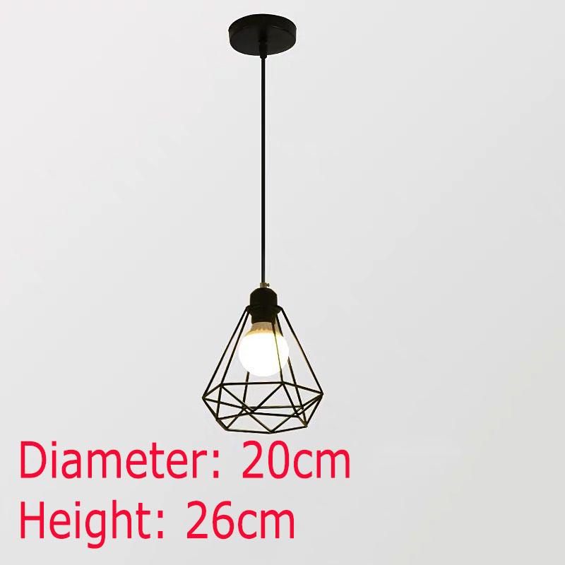 Nordic Style Simple Dining Room Small Chandelier Hallway Porch Star Light Retro Balcony Chandelier