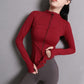 Sports Jacket Women's Slim Fit Running Training Clothes Fitness Yoga Beginners Cardigan Top