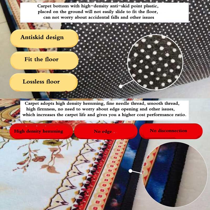 Household Kitchen Non Slip Mat Doormat Door Mat Entrance Door Carpet Bedroom Bathroom Toilet Absorbent Carpet
