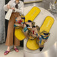 Slippers Women's Outer Wear Summer Tow Bowknot Student Sandals Women's Fashion Casual Wild Women