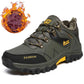 Plus Size Winter Men's Shoes Casual Sports Shoes Plush Warm Cotton Shoes Men's Travel Anti-skid Shoes Wear-resistant Mountaineering Shoes