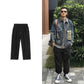 Street Workwear Pants Men's Spring and Summer Trends Straight Sports All-match Loose Nine-point Casual Pants
