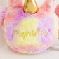 Lovely Unicorn Plush Single Shoulder Bag Soft Girl Satchel Cartoon Plush Doll Bag Cute Children's Toy Storage Bag