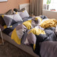 Four-piece Bed Sheet Quilt Cover Student Dormitory Single Bed Bedding Washed Cotton Quilt Cover Sheet 1.8m