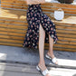 WTEMPO Summer Chic Floral One-piece Chiffon Long Beach Skirt