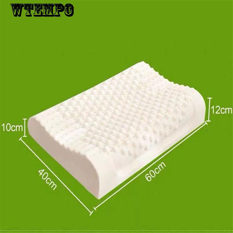 Brand Thailand Imported Pure Natural Latex Pillow Adult Neck Pillow Massage Latex Pillow