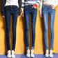 Women Jeans Plus Size Casual High Waist Pant Slim Stretch Cotton Denim Trousers for Woman