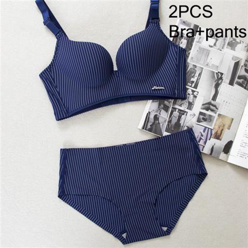 Lace Bra Set Women Plus Size Push Up Underwear Set Bra and Panty Set For Female