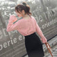 Flare Sleeve Sweaters and Pullovers Autumn Winter Knitted Sweater Women Fashion Korean Style Female