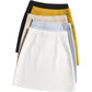 Hip Skirt  Sexy Tight A-line Women High Waist  Short Skirt Knee-length Zipper Elastic Waist Club Casual Home Office