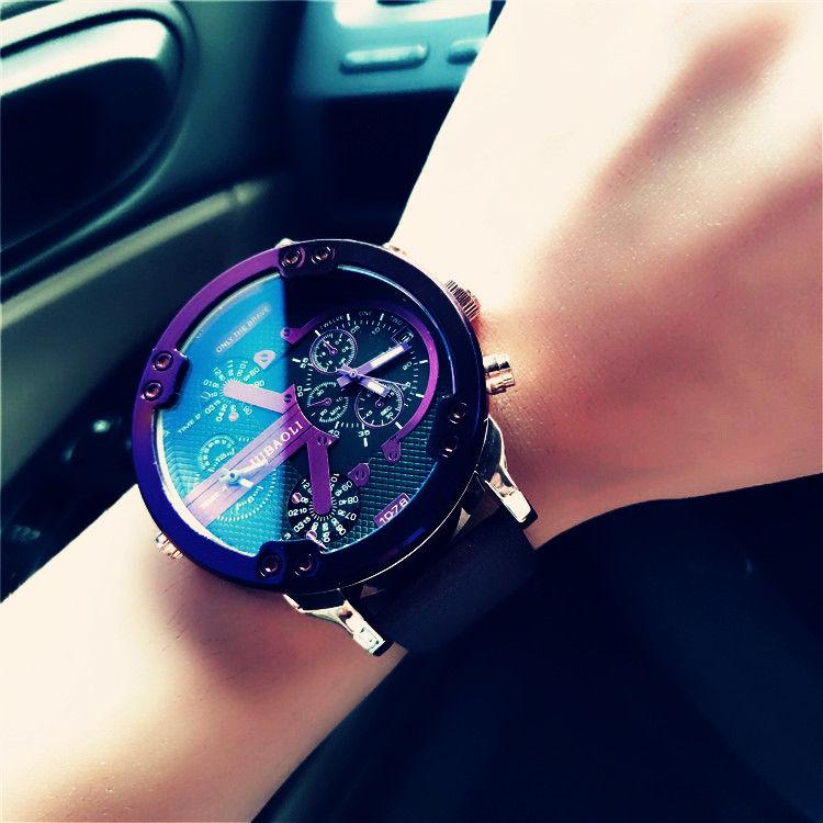 Men Automatic Mechanical Watch Stainless Steel Watch Luminous Hands Waterproof Mens Wristwatch