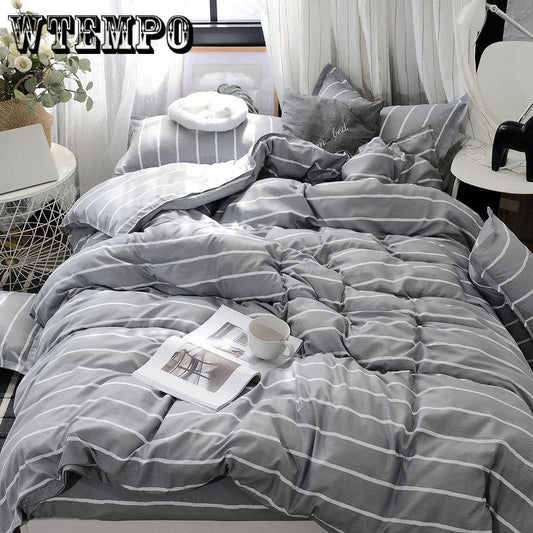 Pastoral Print Bedding Set Quality Cotton Bedding  Duvet Cover Bed Sheet Pillowcase 4pcs/set