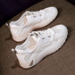 Women Sneakers Female Vulcanzied Flat Lace Up New Fashion Breathable Mesh White Shoes Woman Casual Shoes Woman