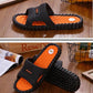 Korean Style Clearance Men's Slippers Summer Home Indoor Massage Leisure Sandals and Slippers Deodorant Non-slip Men's Outer Wear Tide Shoes