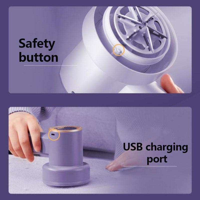 Powerful Electric Sweater Hairball Trimmer Sofa Lint Remover USB Rechargeable Stripper Portable Epilator