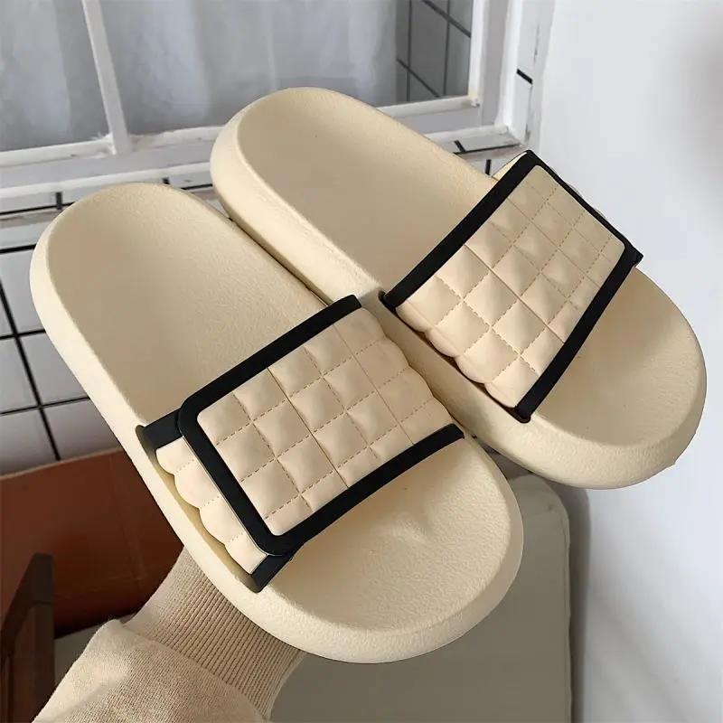 Women's Summer Slippers Soft Bottom Outer Wear Non-slip Indoor Slippers