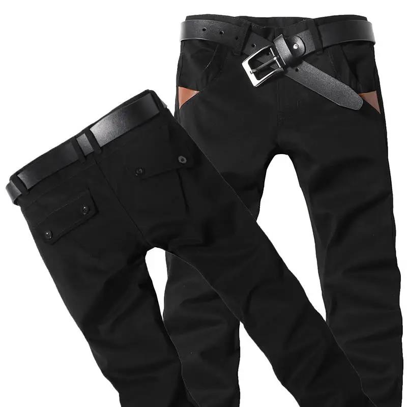 Autumn Overalls Casual Pants Men's Loose Straight Casual Trousers Light Color Large Size Men's Trousers High Waist Work Pants