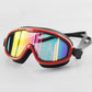 Silicone Swimming Goggles Anti-Fog UV Protection Polarized Light Myopia Plating Clearer Wider Vision Swim Glasses