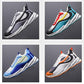Men's Deodorant Breathable High Contrast Casual Shoes Korean Version of The Trend of Student Sports Shoes with Thick-soled Shoes