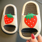Children's Slippers Girls Cute Strawberry Non-slip Soft Bottom 3 Years Old Household Children's Sandals Slippers Summer