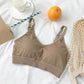 Beautiful Back Wrapped Chest Underwear with Chest Pad Vest Gathered Anti-glare Sleep Bra Without Steel Ring
