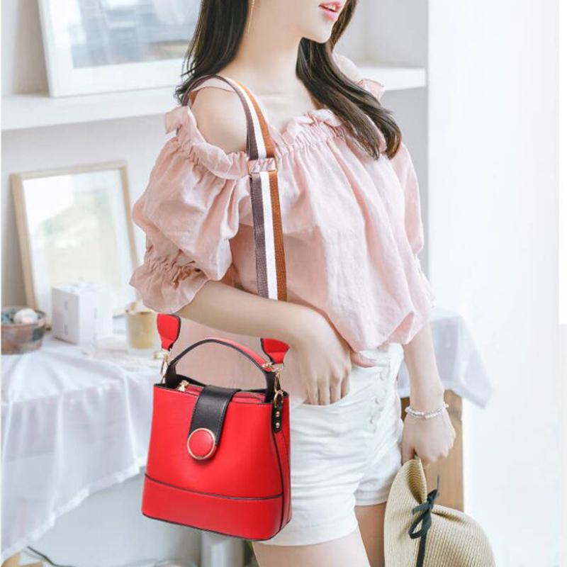 Handbag for women small square leather shoulder handbags organiser storage umbrella mini IPAD