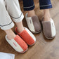Winter Code Home Couple Cotton Slippers Indoor Warm Thick-soled Slippers Plush Cotton Slippers Anti-slip Plush Slippers