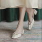 Fairy Sandals Gentle Single Shoes French Niche Sandals Baotou Half-toe Shoes Women's Summer Wear Mules