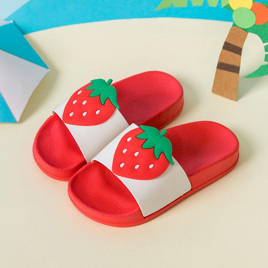 Children's Slippers Boys Girls Cartoon Kids Baby Indoor Bathing Bathroom Non-slip Parent-child Home Sandals and Slippers