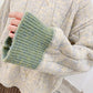 Coarse Wool Sweater Women's Short Loose Loose Outer Wear Twist Hedging Small Lazy Wind All-match Blouse Autumn and Winter Thickening