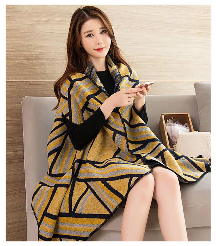 A variety of Coat Female Mid-length Shawl Autumn Women Casual Oversized Cloak Nizi Coat Tide