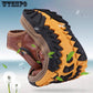 Men's Sandals Leather Breathable Closed-Toe Sandal Summer Beach Shoes Outdoor Shoes