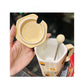 Ins Style Girl Heart Ceramic Mug with Lid Spoon Cute Straw Water Cup Coffee Cup Breakfast Milk Oatmeal Cup