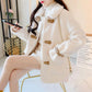 Faux Lamb Fur Coat Female Short Short Autumn and Winter Korean Style Loose All-match Blouse