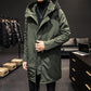 Cotton Men's Winter Jacket Korean Version of The Trend of Mid-length Down Cotton Jacket Loose Large Size Thick Winter Jacket