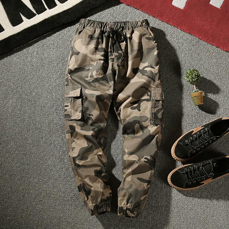 Summer Casual Camouflage Pants Loose Plus Size Men's Pants