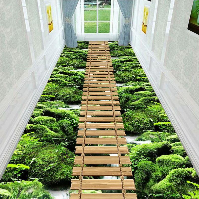 Pastoral Style Living Room Carpet Bedroom Bedside Blanket Can Be Cut Porch Corridor Aisle Carpet Stair Mat Large Size