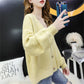 Short Knit Cardigan Jacket Spring and Autumn Sweet Style Jacket Loose Casual Sweater