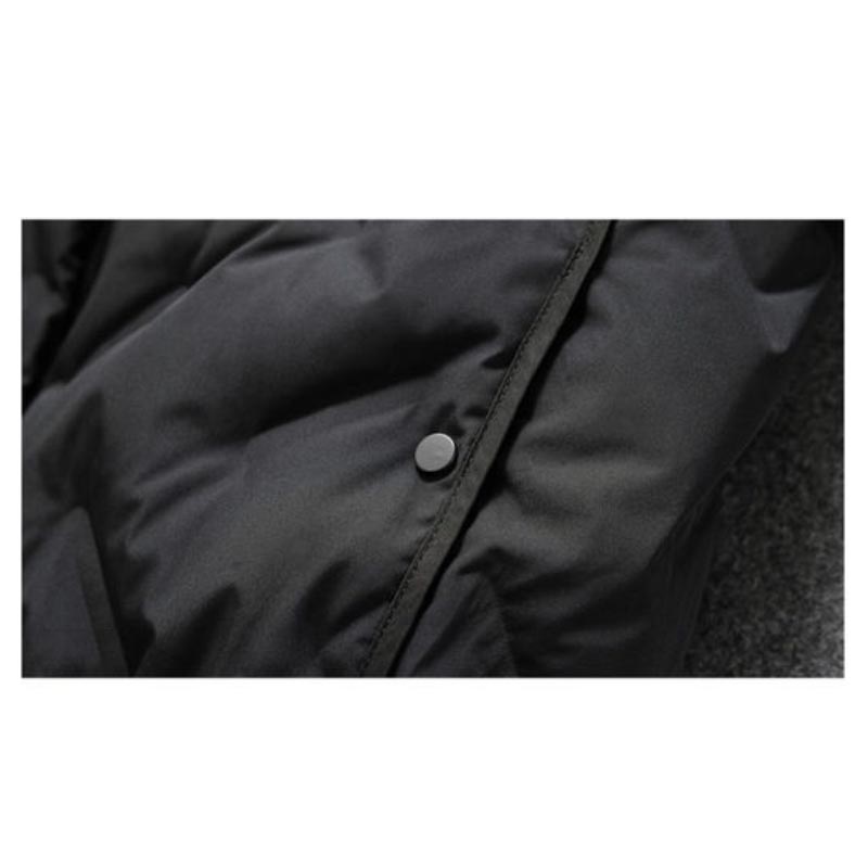 Winter Lightweight Down Jacket Men's Baseball Collar Short Slim Youth Trend Plus Size Thick Coat