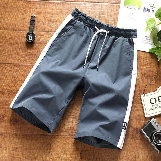 Summer Quick-drying Shorts Men's Trend Five-point Pants Men's Casual Pants Loose and Thin Beach Pants