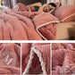 Double-layer Multifunctional Blanket Duvet Cover Single Thickened Warm Fleece Blanket Coral Flannel Nap Leisure Cover Blanket