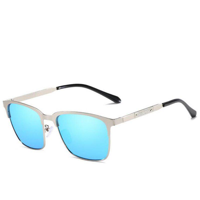 WTEMPO Newest Metal Polarized Men's Sunglasses Men Vintage Driving Mirror  Pilot Sun Glasses Male Re
