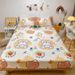 Non-slip Thick Protective Cover Mattress Cover Three-piece Cotton Skin-friendly Bedspread Bed Sheet Pillowcase