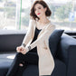 Spring and Autumn Knitted Cardigan Sweater Mid-length Loose Long-sleeved Jacket Fashion Thicker Women's Jacket