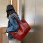 All-match Texture Retro Fashion Big Bag Female Trend Large-capacity Shoulder Bag Korean Portable Tote Bag