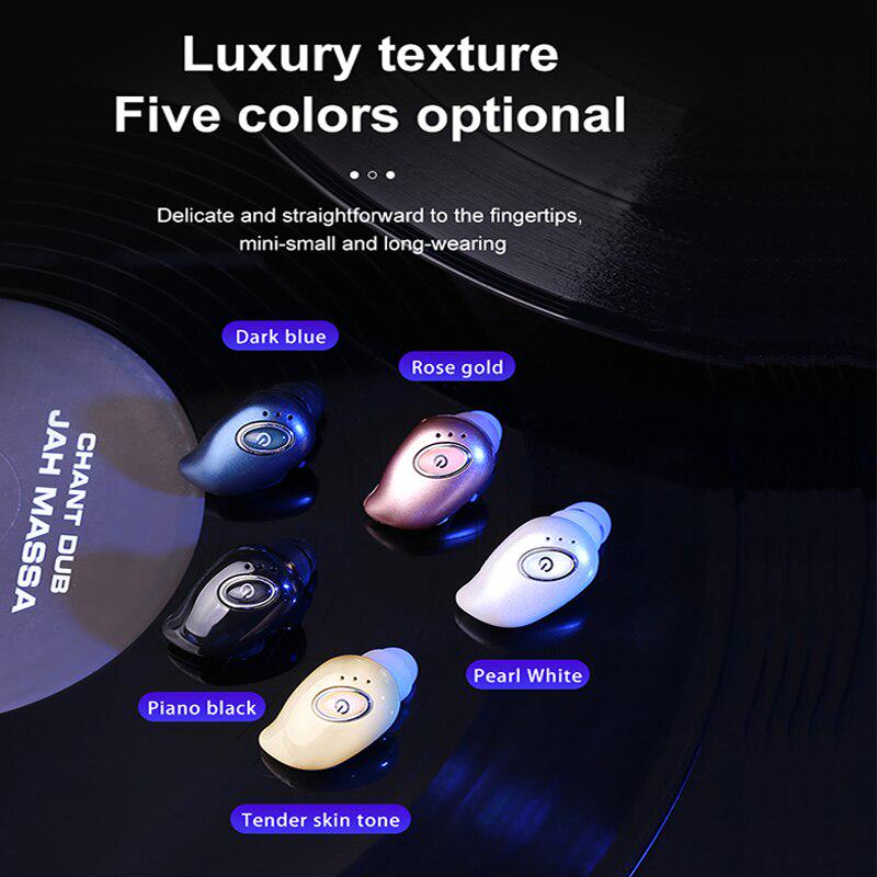 TWS Mini Wireless Bluetooth 5.0 Earphone Hifi Noise Cancelling Sport Earbuds Headphone With Mic