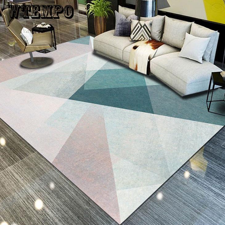Modern Carpets For Living Room Anti-slip Office Mats Carpets For Children Bedside Bedroom