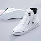Spring and Autumn Fashion High-top Women's Shoes Korean Style All-match Sports Casual Shoes Student Tide Board Shoes