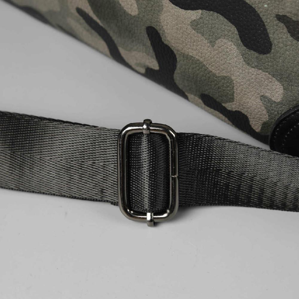 Business Briefcase Men Camouflage PU Leather Zipper Waterproof Handbag Shoulder Bags Messenger Bag