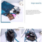 Luxury Geometric Rhombic Female Handbag Fashion Luminous Folding Designer Shoulder Bags for Women